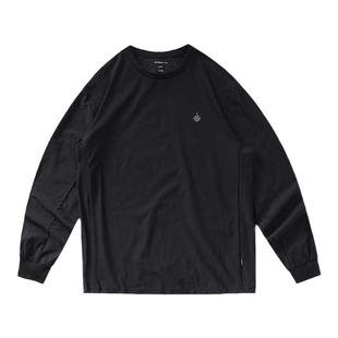 OCTOBEE LAB觅风与室户外运动吸湿抗菌训练速干衣抽绳长袖T恤男女