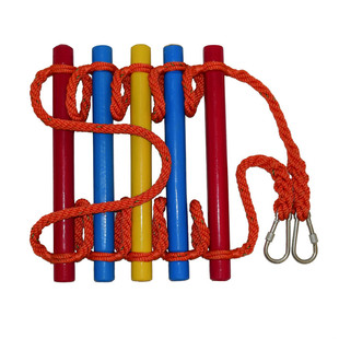 幼儿园攀爬绳梯儿童攀爬梯室内家用木质迷你攀爬软梯户外儿童梯子