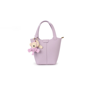 劳斯帅特2025糖果系手提女轻奢小众高级感水桶包单肩斜挎菜篮子包