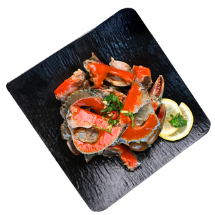 渔梦传承红膏酱青蟹即食酱油全母蟹宁波醉蟹酒店商用批发潮汕生腌