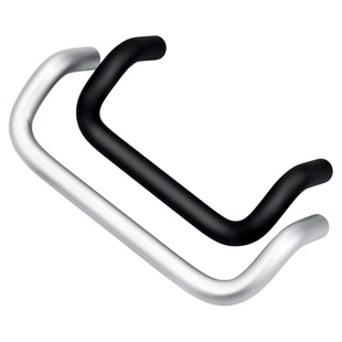 铝合金圆棒双折弯拉手 UHFNEA弧形倾斜角型拉手斜拉门把手LS532AL