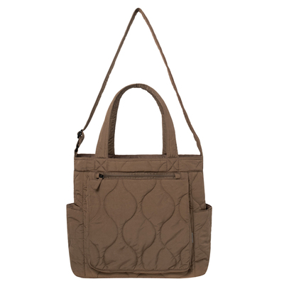 Qminica绗缝可扩容大容量托特包