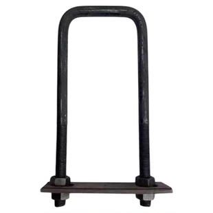 卸料平台U型预埋件吊环钢丝绳挂钩u型螺栓挑架槽钢U型丝16m18/20