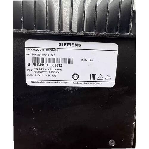 议价门子RUGGEDCOM RSG2488电源模块 6GK6000-8PS23-1EA06GK6000-