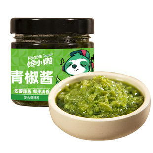 烩道青椒酱大包装辣椒酱下饭牛肉香菇贡菜鲜椒酱拌饭拌面开店商用