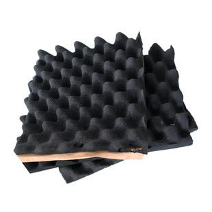 阻燃吸音棉鸡蛋棉防火背胶隔音棉波浪棉波峰棉ktv录音棚墙体