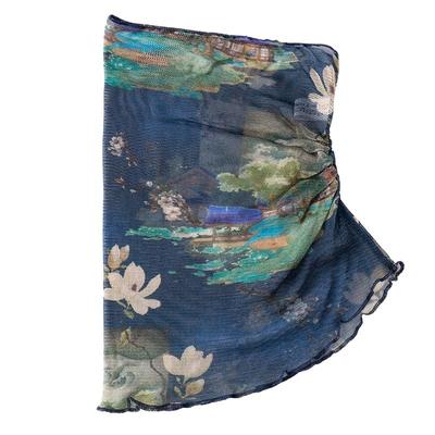 缇蕴夏季防晒女士真丝桑蚕丝围脖