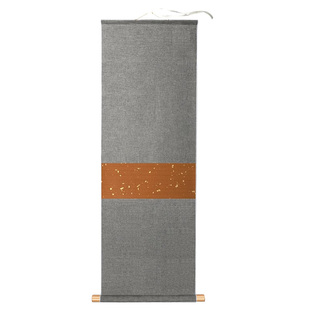 【草木堂】禅意书法空白立轴简约复古中式卷轴手工半生熟书法作品纸竖轴画国画宣纸画芯写意小品茶道茶挂宣纸