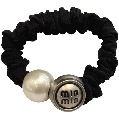 高级感气质笑脸min珍珠小肠发圈