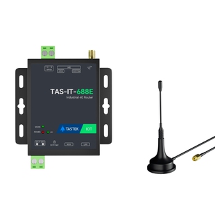 【塔石】4g工业级路由器双网口无线插卡式联网移动联通电信sim卡全网通DTU网关PLC串口通讯wifi热点数据监控