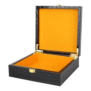 皮带盒子腰带礼品盒化妆品包装礼盒通用高档PU礼物包装盒手提空盒