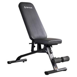 舒华哑铃凳家用多功能折叠健身家用器材仰卧起坐卧推辅助器G593