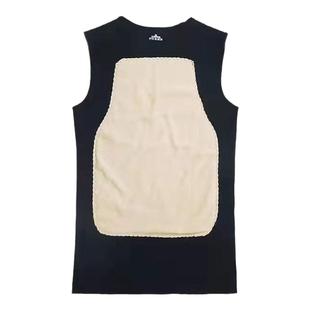 男士保暖背心德绒男款加绒加厚女士无痕发热内衣女款马甲秋衣冬季