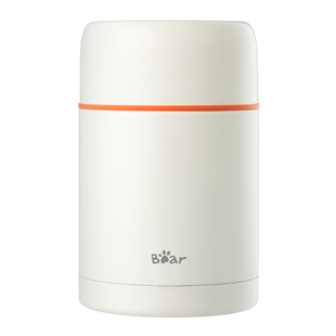 小熊保温饭盒女焖烧杯316L不锈钢保温桶粥罐上班带饭盒便携闷烧壶