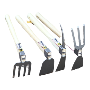 花锄草锄钉耙子木柄小锄头园林农具农用园艺工具种菜锄镐种花菜锄