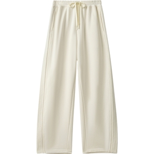 播舒适简约松紧系带腰裤子BDR4KD3923