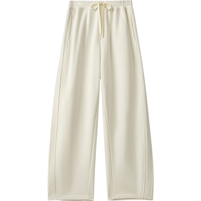 播舒适简约松紧系带腰裤子BDR4KD3923