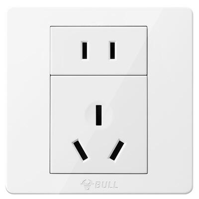 公牛插座旗舰开关两孔10A三孔g07