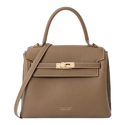 VH凯丽包半糖头层牛皮女包手提包