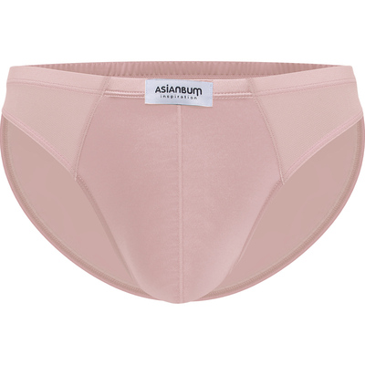 男士比基尼三角内裤丝光缎面网眼