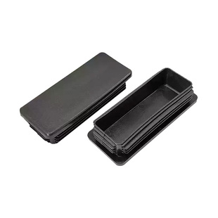 方管堵头内塞50*120方塞5X12公分黑色堵头50x120铝管塞盖子