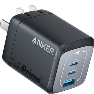 Anker安克Prime全氮化镓充电器67W多口快充套装适用iPad苹果16iPhone15手机14promax16插头MacBook笔记本电脑
