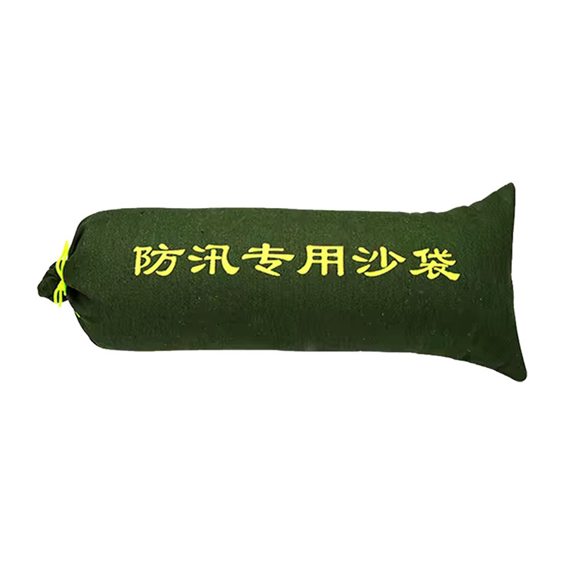 加厚帆布抽绳防汛沙袋应急专用