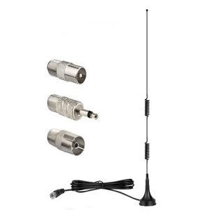 5米窗口阳台室内数字高清收音机立体声磁性座FM收音机天线ANTENNA