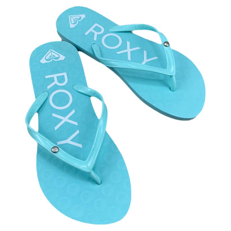 新款ROXY沙滩浪潮女士人字拖
