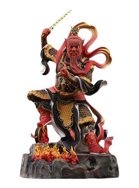 戴玉堂陶瓷摆件《王灵官》神像家用供奉火神护法真君像王天君佛像