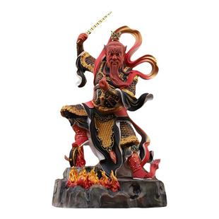 戴玉堂陶瓷摆件《王灵官》神像家用供奉火神护法真君像王天君佛像