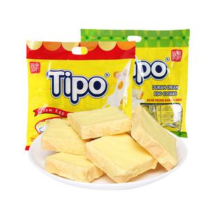 【自营】越南进口Tipo面包干涂层面包片干酪蛋糕早餐饼干小零食品