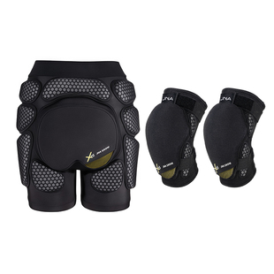 蕉牛XRD滑雪护具护臀内穿凯夫拉防摔裤屁垫护膝专业男女单板装备