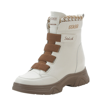 英伦风马丁靴女款厚底洋气小短靴