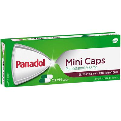 Panadol必理痛成人感冒退烧药头疼牙疼牙痛止疼药速效止痛药
