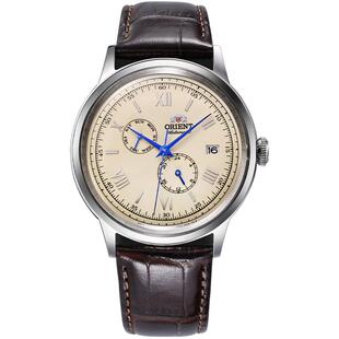 Orient东方双狮全自动机械手表男复古机械男士腕表日月盘七夕礼物