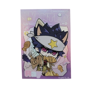 正版凹凸世界食物盗贼PVC透卡片帕洛斯拍立得套组七创社动漫周边