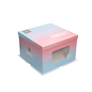 蛋糕盒子包装盒6 8 10 12 14 16寸生日烘焙高加厚纸方盒双层定制