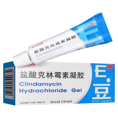 【金日】盐酸克林霉素凝胶10g100mg*10g*1支/盒