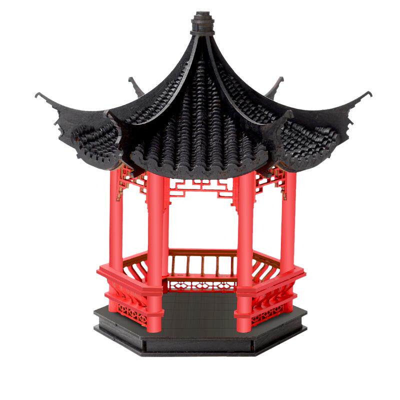 古建筑模型户外亭子爆款热销