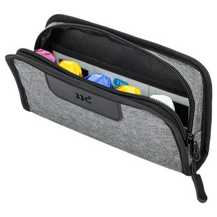 JJC菲林收纳盒保护袋适用120mm 135 35mm胶卷收纳盒包便携保护盒胶片胶卷桶包 防尘防潮防灰 相机配件