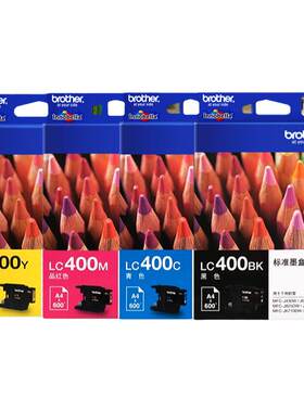 兄弟原装LC400黑色彩色墨盒