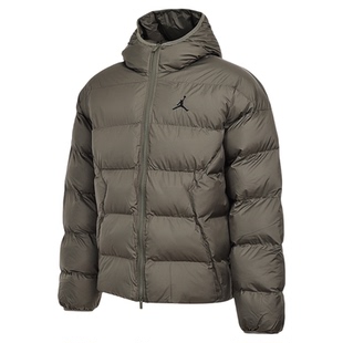 JORDAN耐克男子棉服宽松夹克冬新款保暖防泼水棉衣外套HV0533-222