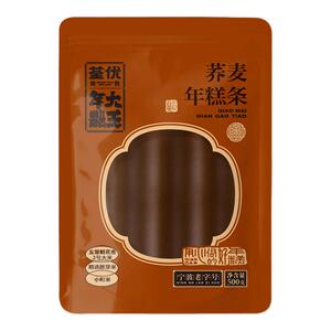 宁波老字号非遗工艺荞麦味年糕条