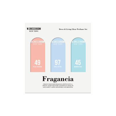 【礼物礼品】韩国wdressroom衣物香氛喷雾礼盒小众淡香水送礼品袋