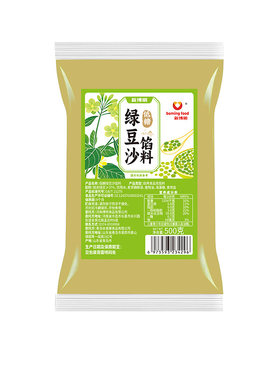 新博明低糖绿豆沙500g脱皮绿豆