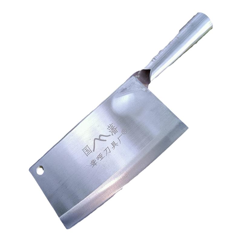 国藩聋哑刀具厂炮碳钢老式铁菜刀