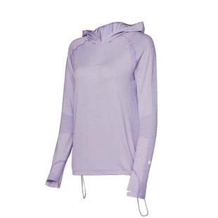 JSC无缝Seamless长袖连帽运动上衣温暖蓄热休闲卫衣健身服