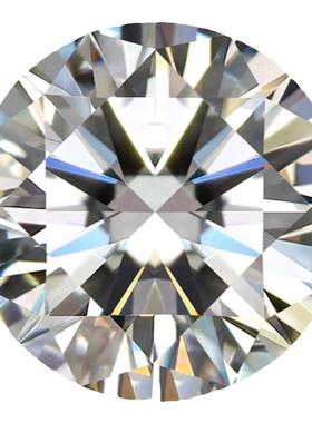 莫桑石裸钻戒指吊坠情侣