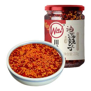 四川油泼辣子香辣红油230g